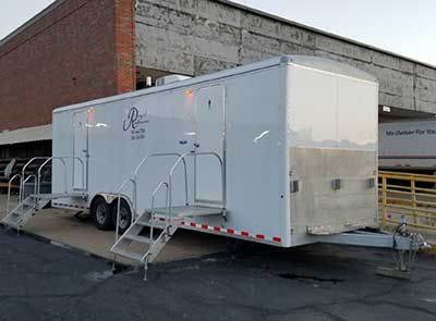 10 Stall Restroom Trailer